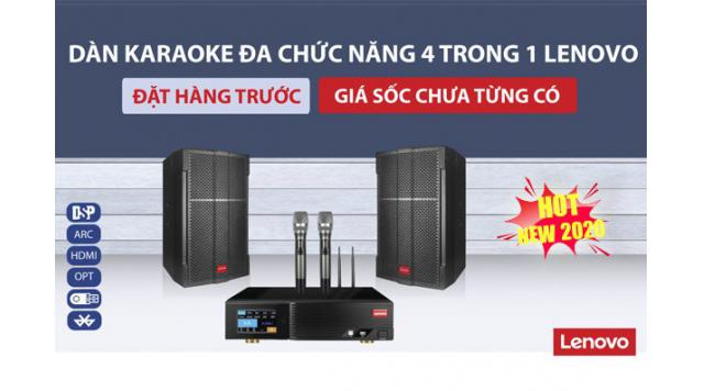 HOT: Giảm SỐC 20% khi đặt hàng trước dàn karaoke Lenovo - Bộ Dàn Âm Thanh 4 Trong 1 
