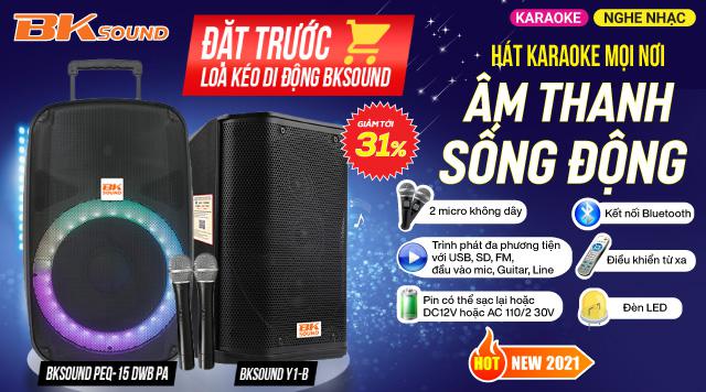 Nhanh tay đặt hàng, vô vàn ưu đãi cùng Loa Di Động BKSound mới nhất 2021