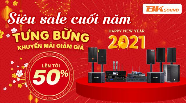 Siêu sale cuối năm – BKSound giảm giá lên tới 50% 