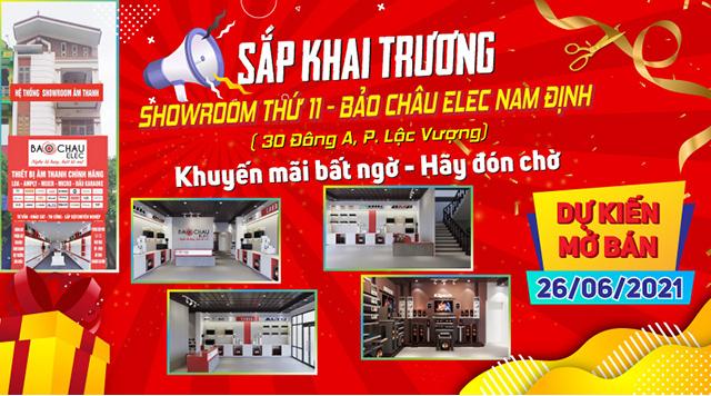 Bảo Châu Elec khai trương showroom thứ 11 tại Nam Định - nhiều sản phẩm giá giảm sốc tới 50%