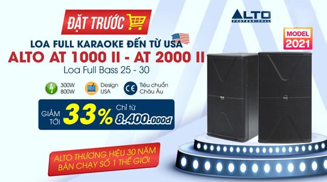 HOT: Hãng Alto cho ra mắt mẫu loa karaoke hiện đại mới nhất 2021
