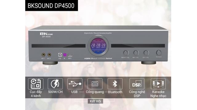 Ra mắt Cục đẩy liền vang BKsound DP-4500 4 kênh hiện đại nhất 2023 chưa từng có tại Việt Nam 