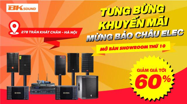 Giảm giá tới 60% mừng Bảo Châu Elec mở bán showroom mới