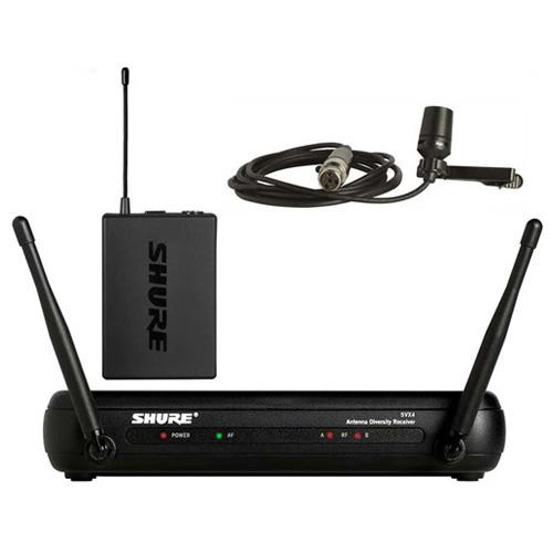 Bộ micro cài áo SHURE SVX14E/CVL Bộ micro cài áo SHURE SVX14E/CVL