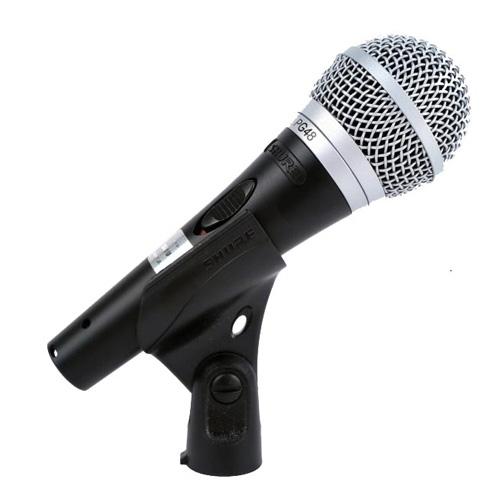 Micro có dây Shure PG48-QTR-B (Giá 1 chiếc)