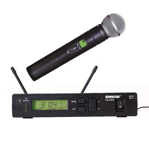 Micro không dây Shure ULXS24/58 , gồm 1 đầu thu, 1 tay micro không dây (Giá 1 bộ)