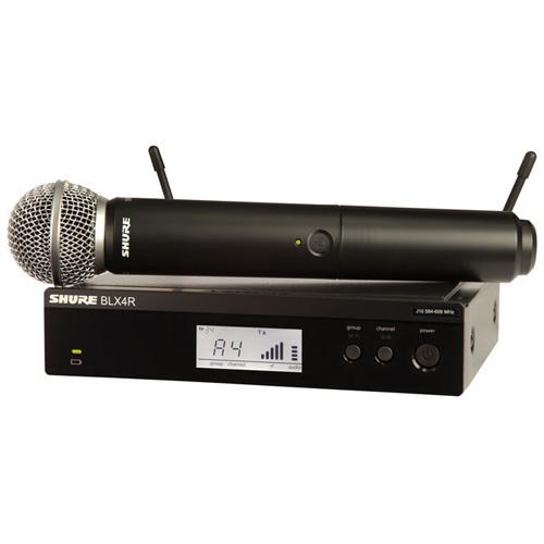 Micro Shure BLX24RA/SM58, gồm 1 đầu thu, 1 tay micro không dây (Giá 1 bộ) Micro Shure BLX24RA/SM58, gồm 1 đầu thu, 1 tay micro không dây (Giá 1 bộ)
