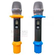 Micro không dây BCE U900 Plus X (New 2021) gồm 1 đầu thu, 2 tay micro không dây (Giá 1 bộ)
