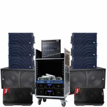 Hệ thống âm thanh Line Array Alto 07(Alto SXA30, TX312, V218S, TD10004, STD18002, ASD 4080, Love1202, VIP6000)