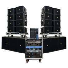 Dàn âm thanh Line Array Passive Actpro 02 (8 full Array bass đôi 25 + 2 sub hơi Bass đôi 50 + 2 đẩy + Cros + Mixer...)