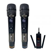 Micro không dây Bksound A3 Pro 2025 gồm 1 đầu thu, 2 tay micro không dây (Giá 1 bộ)