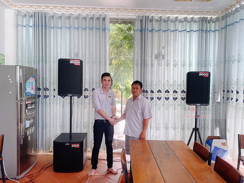 Dàn karaoke alto lắp đặt cho gia đình