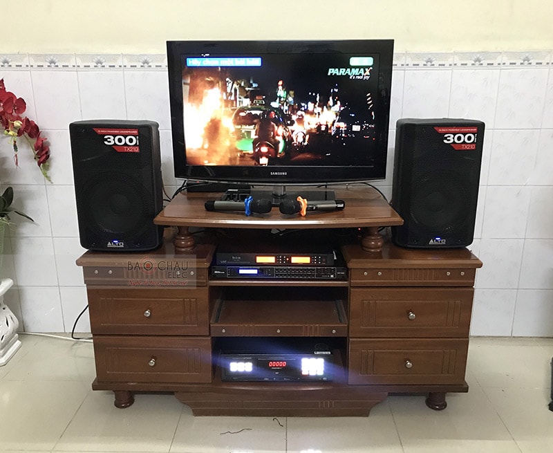 Dàn karaoke alto lắp đặt cho gia đình