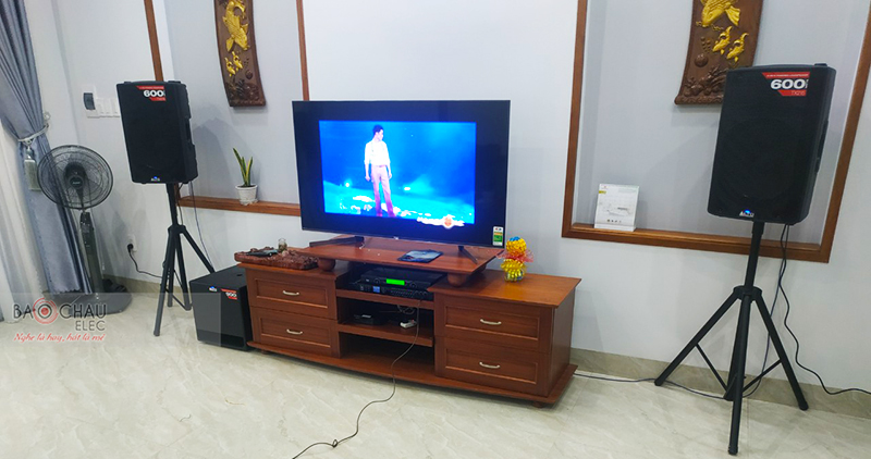 Dàn karaoke alto lắp đặt cho gia đình