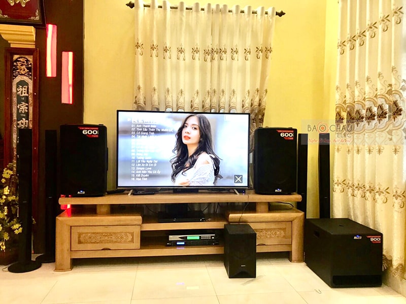 Dàn karaoke alto lắp đặt cho gia đình