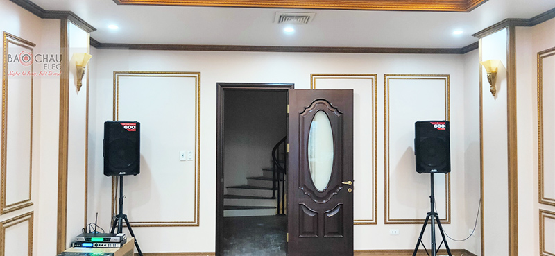 Dàn karaoke alto lắp đặt cho gia đình