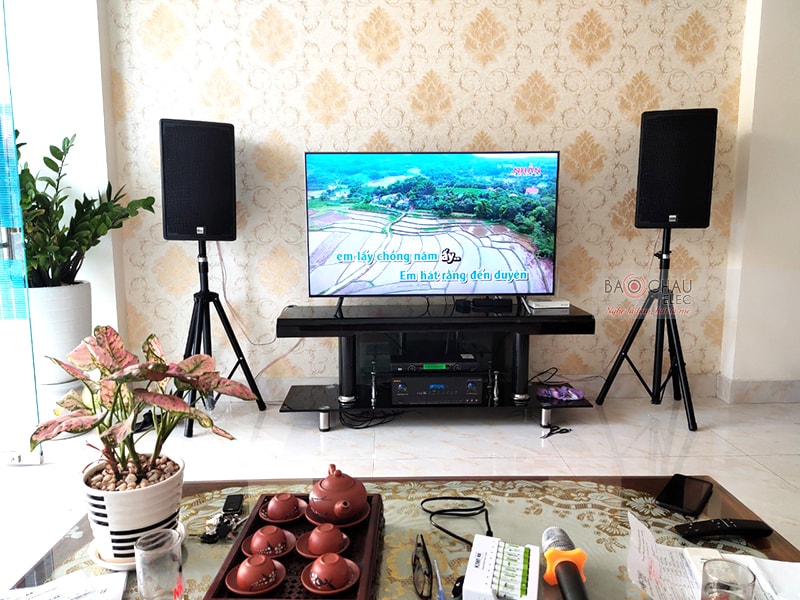 Dàn karaoke alto lắp đặt cho gia đình