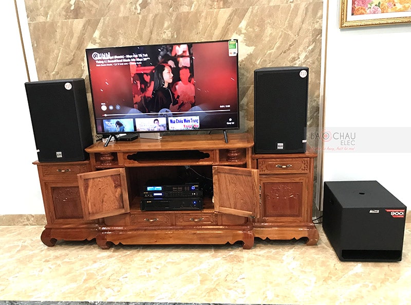 Dàn karaoke alto lắp đặt cho gia đình