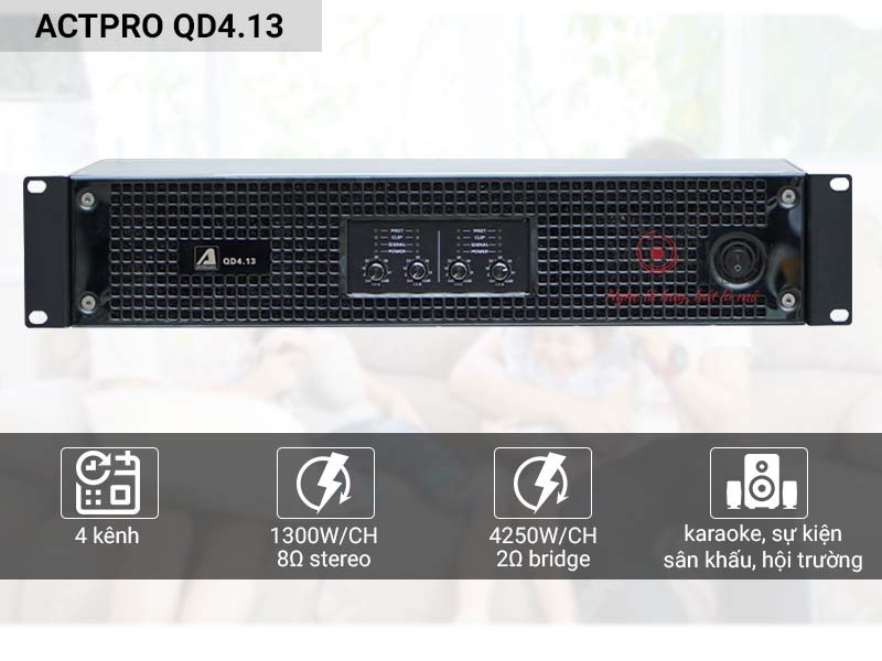 Cục đẩy công suất ACTPRO QD4.13