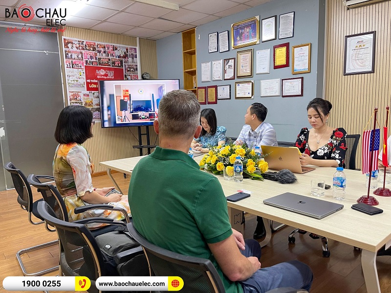 Đón tiếp Giám đốc Alto & Denon Professional khu vực Châu Á Thái Bình Dương Mr. Mark Spies sang thăm và làm việc tại BKSound