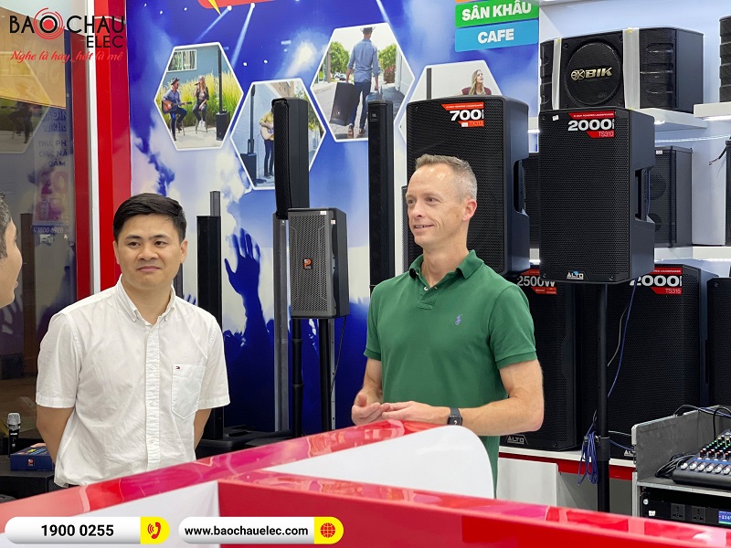 Đón tiếp Giám đốc Alto & Denon Professional khu vực Châu Á Thái Bình Dương Mr. Mark Spies sang thăm và làm việc tại BKSound