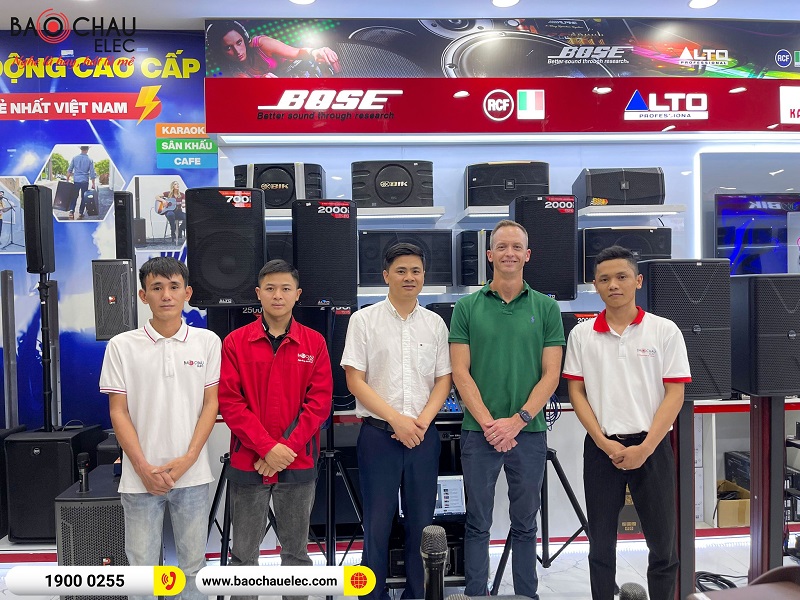 Đón tiếp Giám đốc Alto & Denon Professional khu vực Châu Á Thái Bình Dương Mr. Mark Spies sang thăm và làm việc tại BKSound