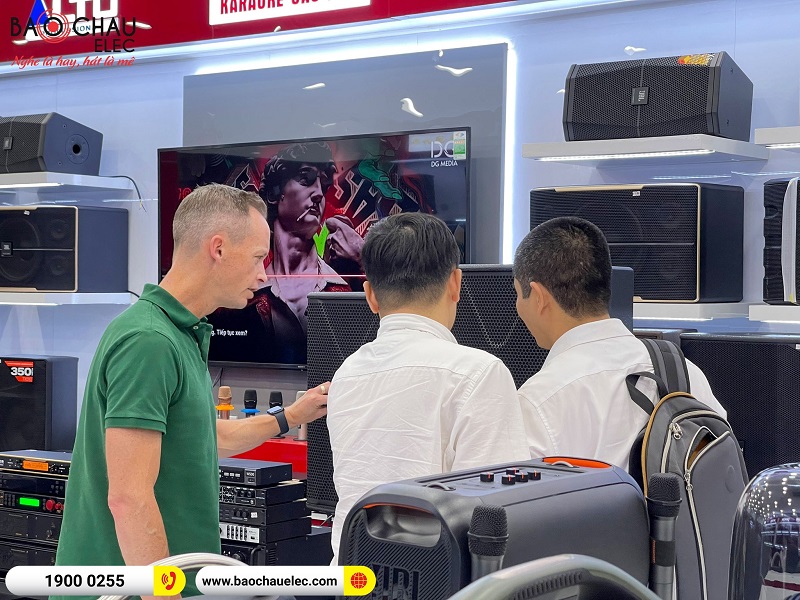 Đón tiếp Giám đốc Alto & Denon Professional khu vực Châu Á Thái Bình Dương Mr. Mark Spies sang thăm và làm việc tại BKSound