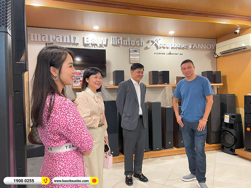 Lãnh đạo Actpro Mr. Marco Zhow, Mrs. Aven Shen sang thăm và làm việc với BKSound