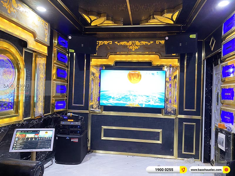 Lắp đặt ph&ograve;ng h&aacute;t qu&aacute;n karaoke kinh doanh cho anh Hạnh tại Đồng Nai