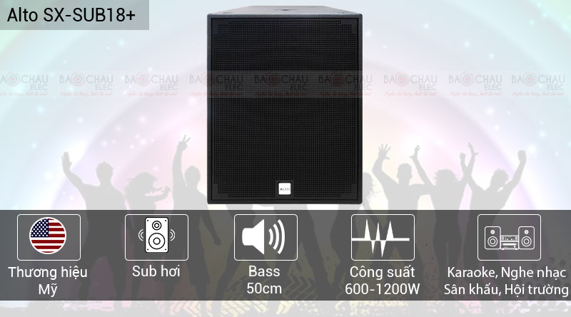 Loa Sub hơi Alto SX-SUB18+ 