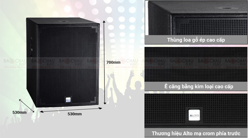 Loa Sub hơi Alto SX-SUB18+ 