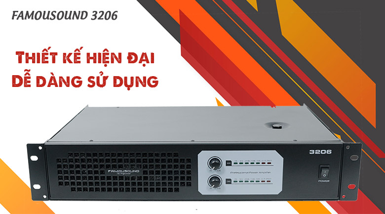 Cục đẩy công suất Famousound 3206