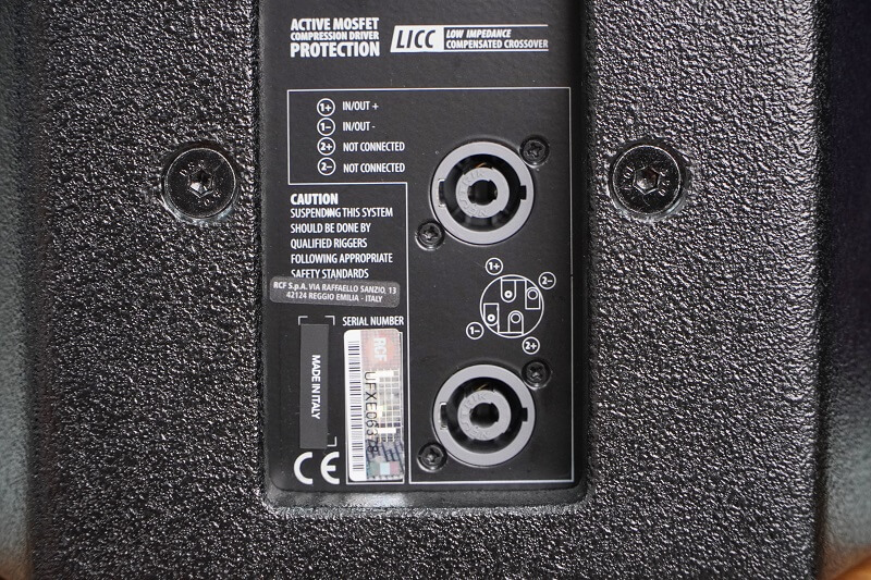 Loa RCF Acustica C 3110-126 (full bass 25, SX: Italy)