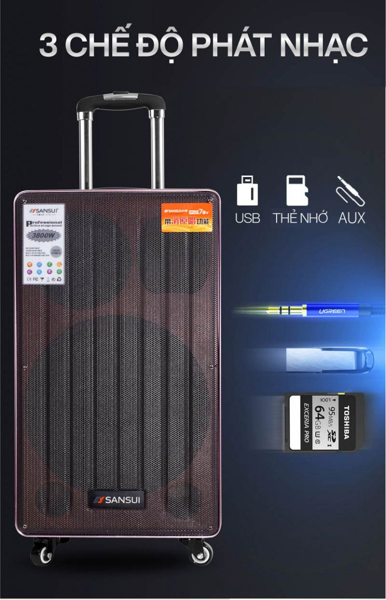 Loa kéo Sansui SG4-12