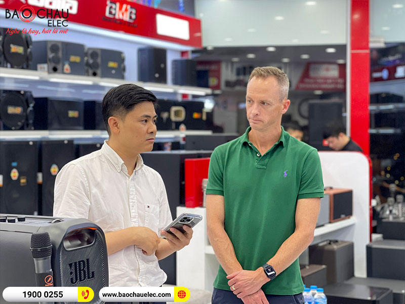 Đón tiếp Giám đốc Alto & Denon Professional khu vực Châu Á Thái Bình Dương Mr. Mark Spies sang thăm và làm việc tại BKSound