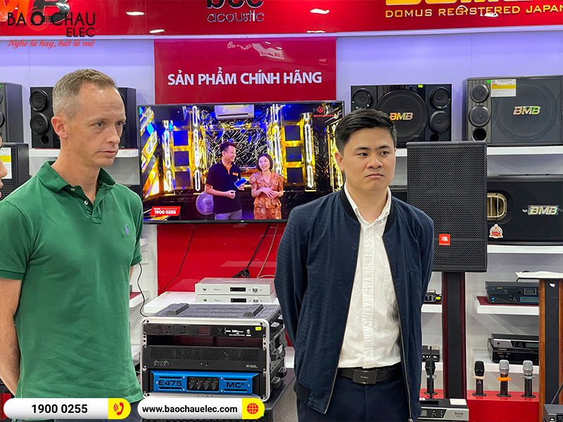 Đón tiếp Giám đốc Alto & Denon Professional khu vực Châu Á Thái Bình Dương Mr. Mark Spies sang thăm và làm việc tại BKSound