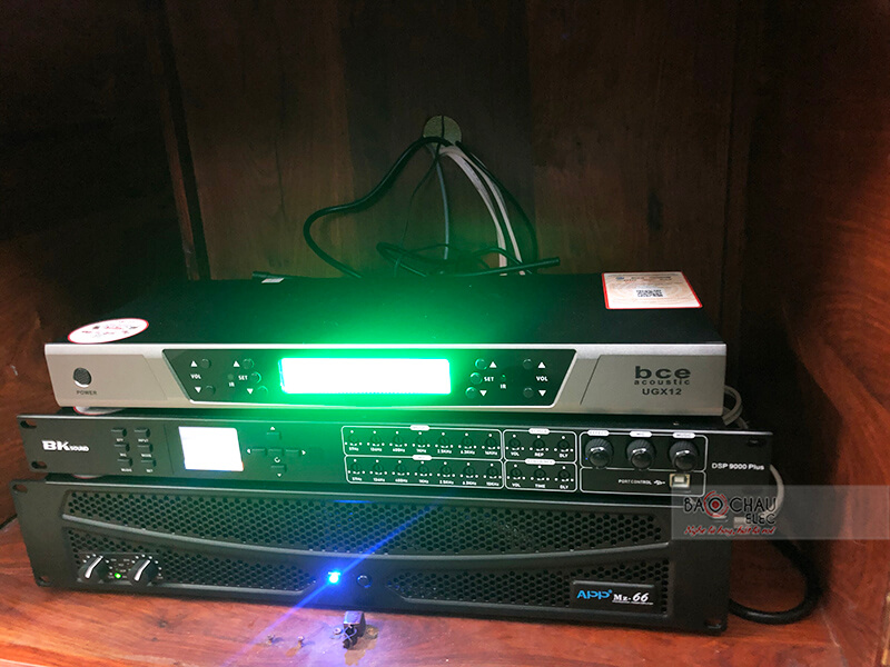 Các công trình lắp đặt có sử dụng Vang số BKSound DSP 9000 Plus tại Việt Nam