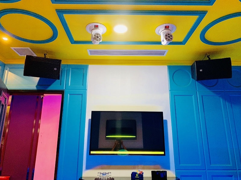 Công trình loa RCF lắp đặt cho gia đình