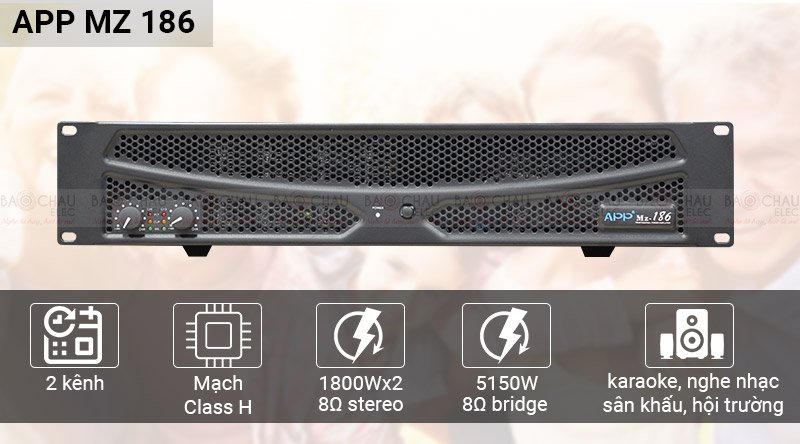 cục đẩy công suất app mz-186