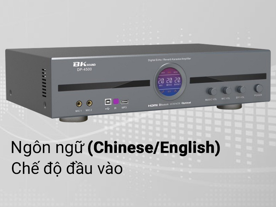 Cục đẩy liền vang BKsound DP-4500