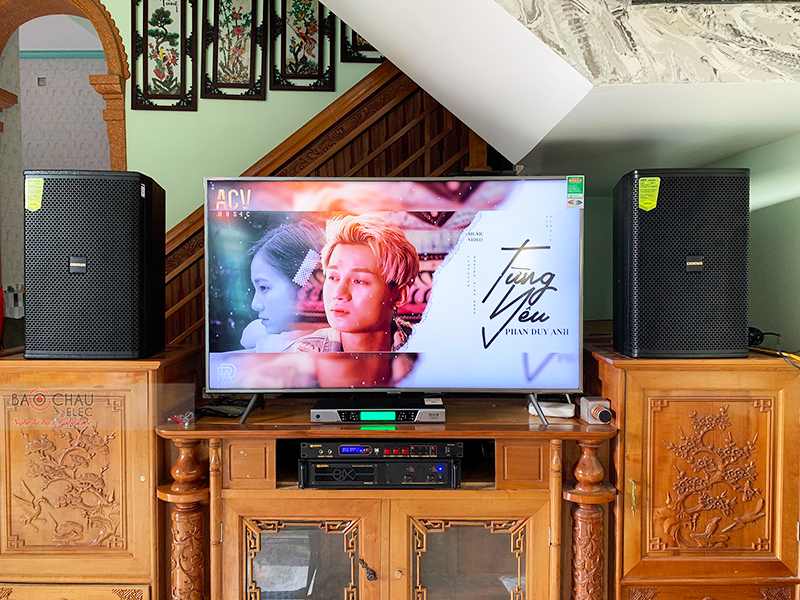 dàn karaoke gia đình