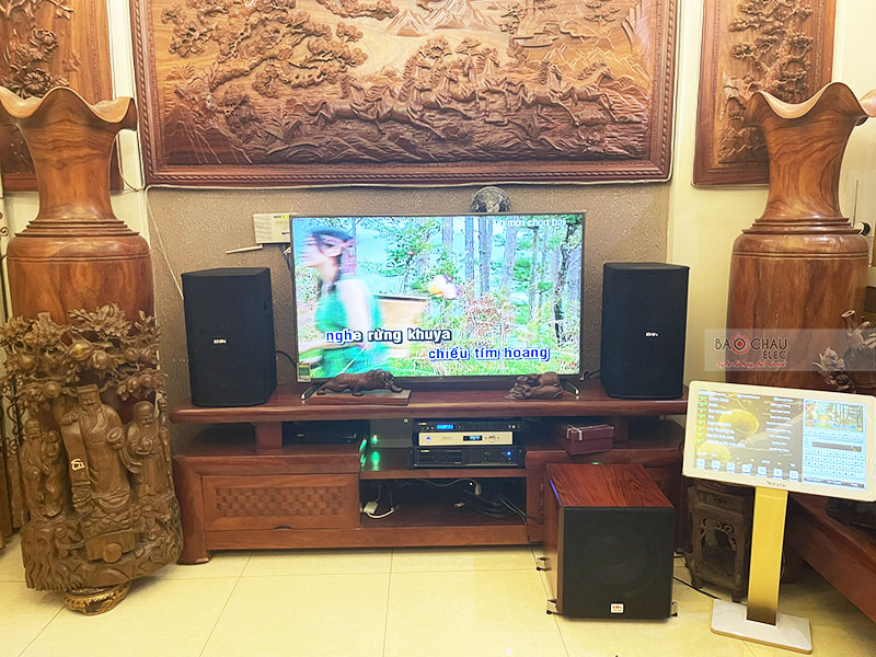 dàn karaoke bik gia đình chị Oanh