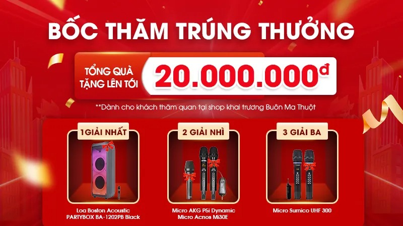 Bảo Ch&acirc;u Elec khai trương showroom &acirc;m thanh thứ 15 tại Bu&ocirc;n Ma Thuột