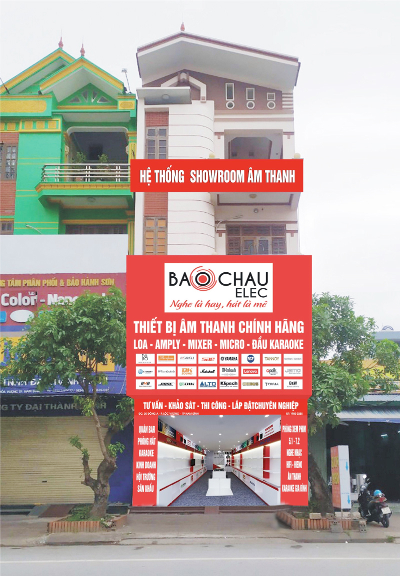tưng bừng khai trương showroom nam định